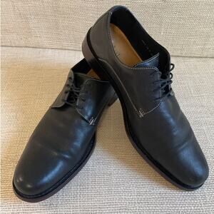 Cole Haan Classic American‎ all Leather Derby Oxford Black Tie-Ups, Men's 13 M